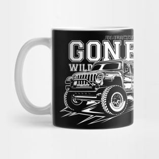 Jeep Wrangler Rubicon (White Print) Mug